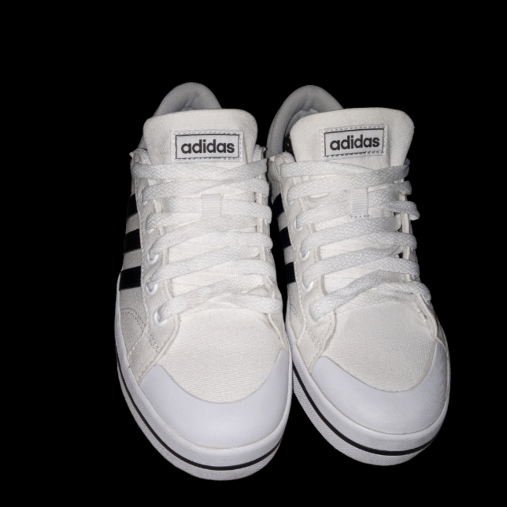 White Casual Adidas Shoes